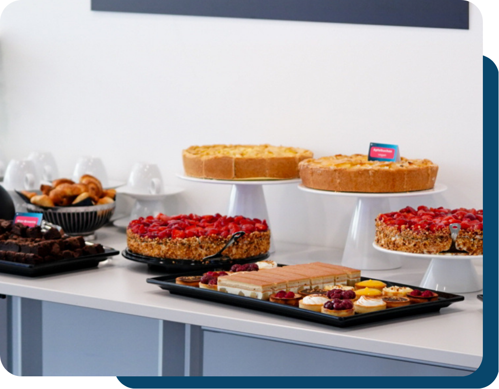 Kuchen - Kaffee- Tee - Pause im CAT Meldorf