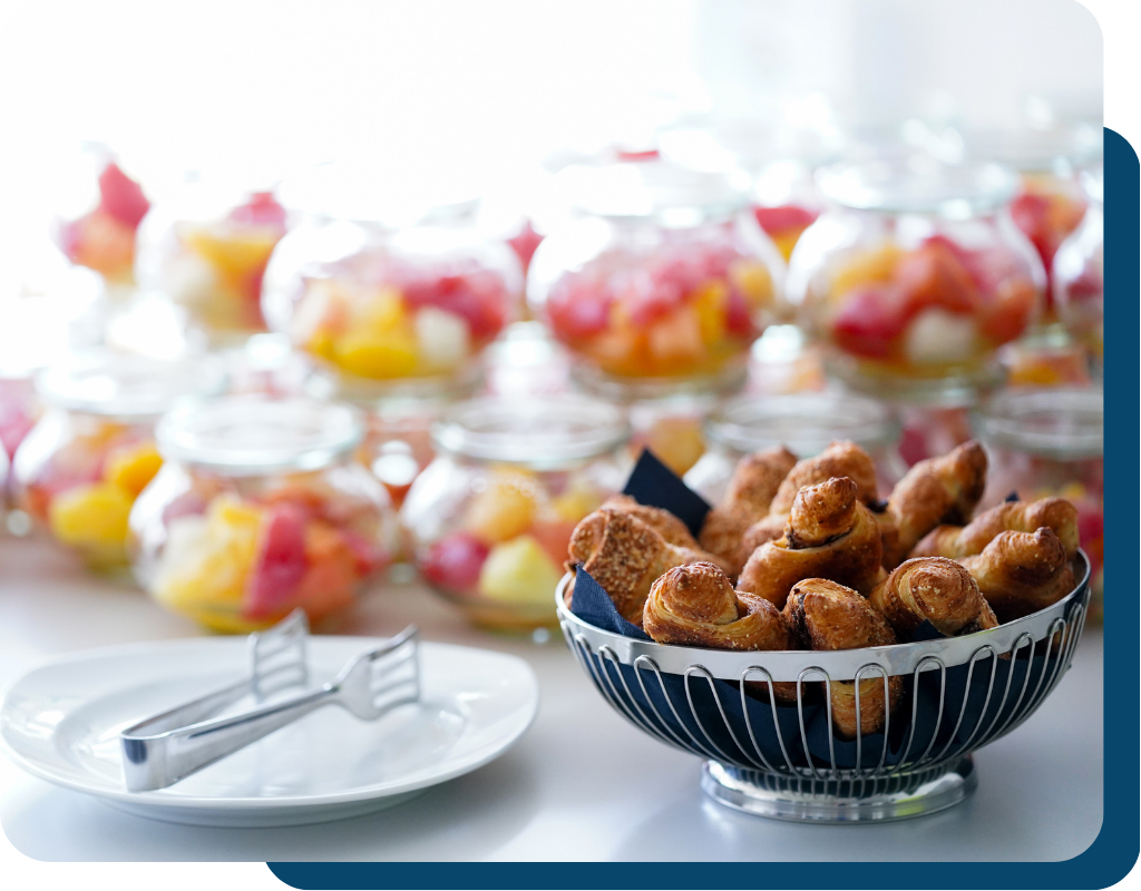 Frühstück bei Konferenzen im CAT Meldorf
